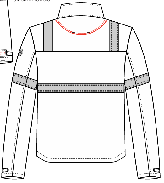 CUSTOM MADE GROEN / FLUO GELE SOFTSHELL JAS “FACQ”