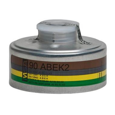 MSA 90 gas- en dampfilter A2B2E2K2