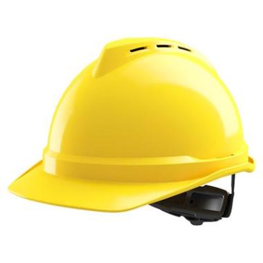 MSA V-Gard 500 geventileerde veiligheidshelm met Fas-Trac III binnenwerk