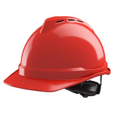 MSA V-Gard 500 geventileerde veiligheidshelm met Fas-Trac III binnenwerk