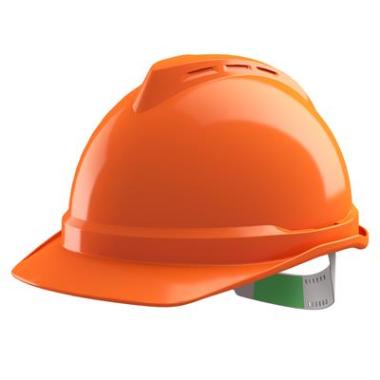 MSA V-Gard 500 ongeventileerde veiligheidshelm met Push-Key binnenwerk