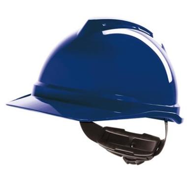 MSA V-Gard 500 ongeventileerde veiligheidshelm met Fas-Trac III binnenwerk