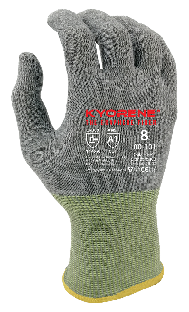 00-101  / 18 Gauge ESD Kyorene liner cut A