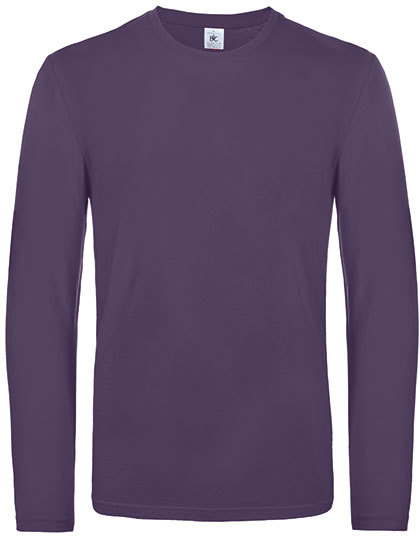 B&C heren t-shirt model E190 long sleeve