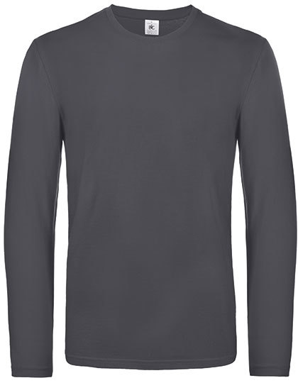 B&C heren t-shirt model E190 long sleeve