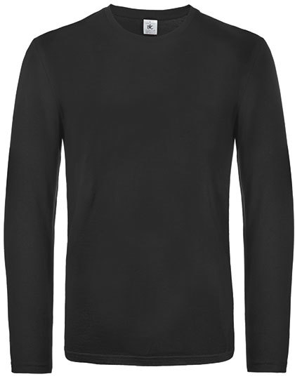 B&C heren t-shirt model E190 long sleeve