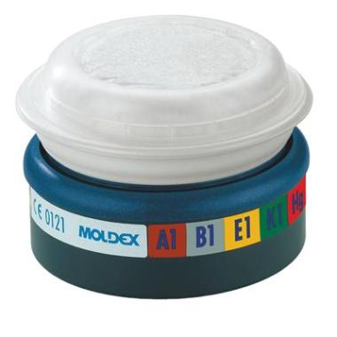 Moldex 973001 combinatiefilter A1B1E1K1Hg-P3 R D