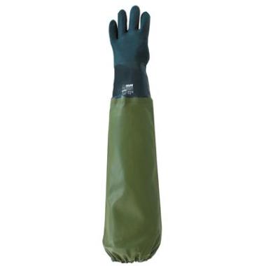 PVC groen plukhandschoen links groen