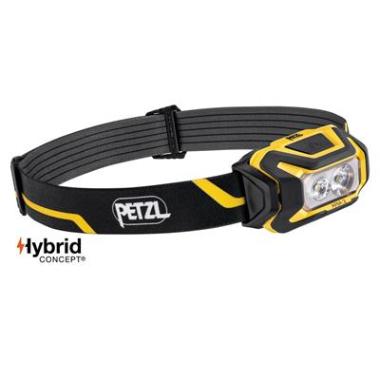 Petzl Aria 2 hoofdlamp zwart/geel
