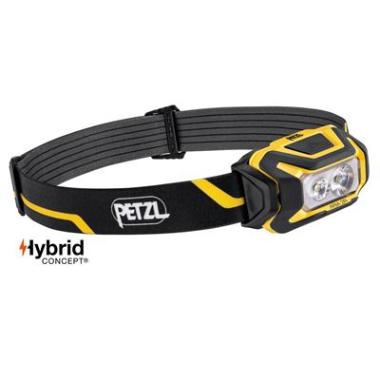 Petzl Aria 2R hoofdlamp zwart/geel