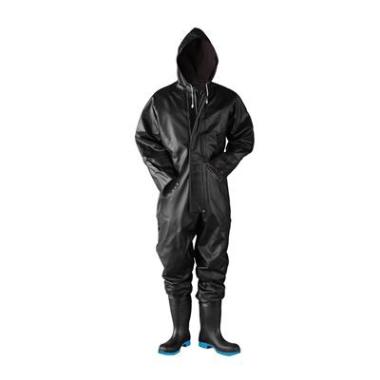 Dolfing 426.02 riooloverall met S5 veiligheidslaarzen zwart