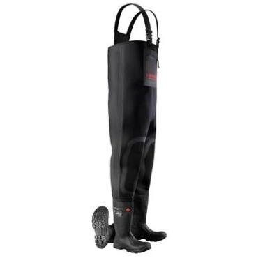 Dunlop Purofort FieldPRO Neoprene Chest Wader Full Safety waadbroek S5 zwart