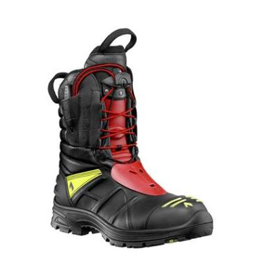 Haix Fire Eagle Pro brandweerlaars zwart/rood
