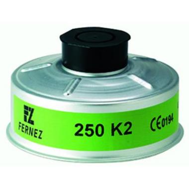 Honeywell gas- en dampfilter K2 grijs