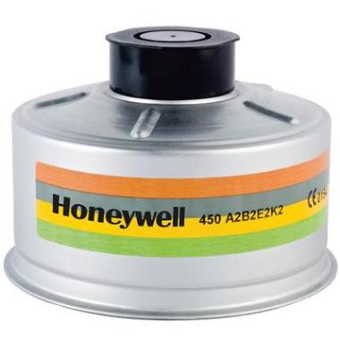 Honeywell gas- en dampfilter A2B2E2K2 grijs
