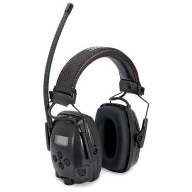 Howard Leight Sync Electo gehoorkap met hoofdband zwart