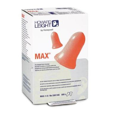 Howard Leight Maximum oordoppen navulling - 500 paar oranje