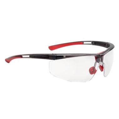 Honeywell Adaptec Breed veiligheidsbril zwart/rood