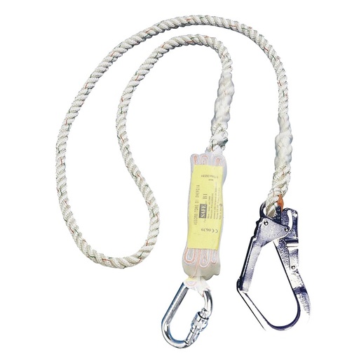 Honeywell Titan C3 schokabsorberende vanglijn 2 m wit