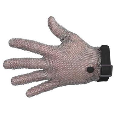 Maliënkolder handschoen grijs
