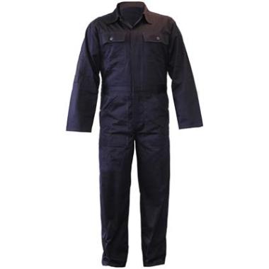 Overall 100% katoen marineblauw