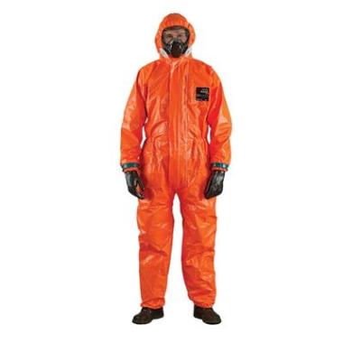 Ansell AlphaTec 4000 CFR overall, model 111 oranje