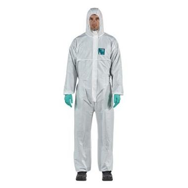 Ansell Alphatec 1800 Standard overall, model 111 wit