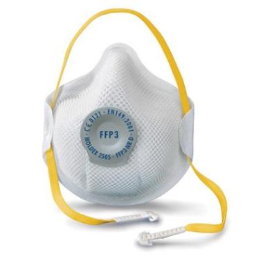 Moldex 250501 stofmasker FFP3 NR D met uitademventiel wit