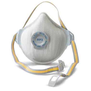 Moldex 340501 stofmasker FFP3 R D met uitademventiel wit