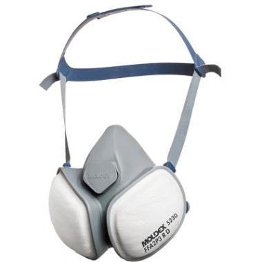 Moldex 523001 FFA2-P3 R D halfgelaatsmasker grijs