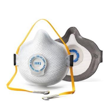 Moldex 370515 stofmasker FFP3 R D  met uitademventiel wit