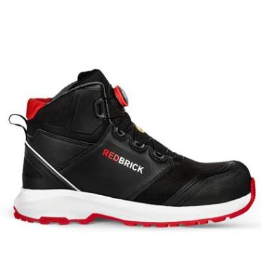 Redbrick Pulse Speed Lace High veiligheidsschoen S3 zwart