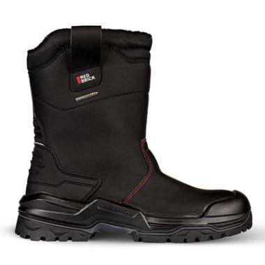 Redbrick Pulse Boot Black + Wool S7S zwart