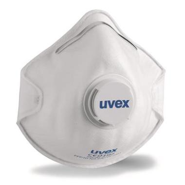 Uvex silv-Air 2110 stofmasker FFP1 NR D met uitademventiel wit