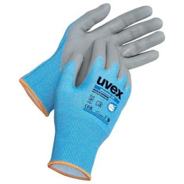 Uvex phynomic C5 handschoen blauw/grijs