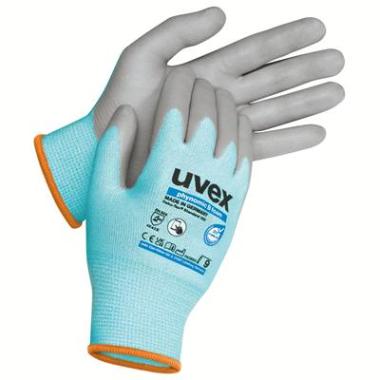 Uvex phynomic C3 handschoen grijs/blauw