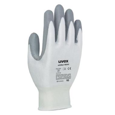 Uvex unidur 6641 handschoen grijs/wit