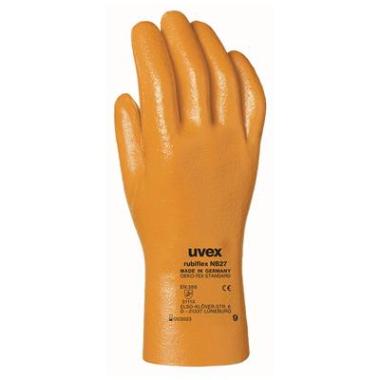 Uvex rubiflex NB27 handschoen oranje
