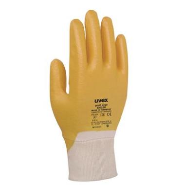 Uvex profi ergo ENB20 handschoen oranje/wit