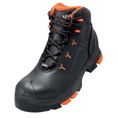 Uvex 2 6503/2 veiligheidsschoen S3 zwart/oranje