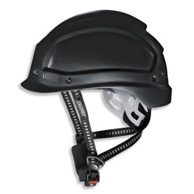 Uvex pheos alpine 9773 alpinehelm zwart