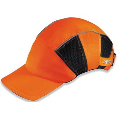 Uvex u-cap hi-viz 9794-900 Baseball Cap fluo oranje