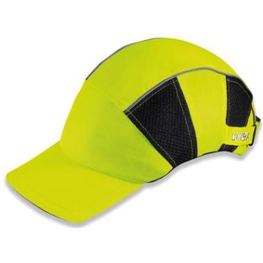 Uvex u-cap hi-viz 9794-800 Baseball Cap fluo geel