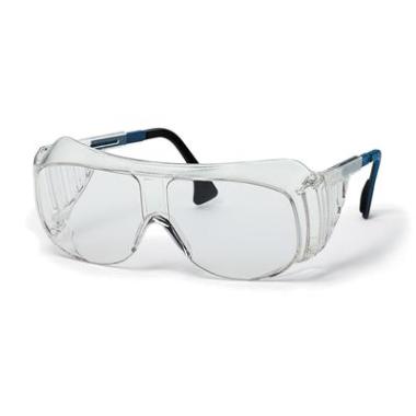 Uvex 9161-305 overzetbril blauw/zwart