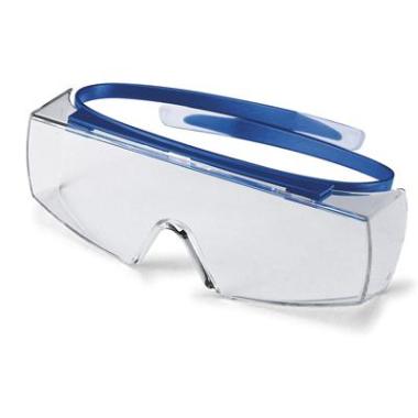 Uvex super OTG 9169-065 overzetbril blauw
