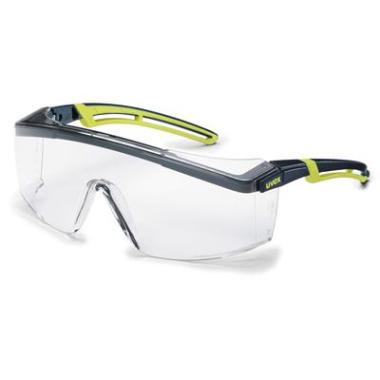 Uvex astrospec 2.0 9164-285 veiligheidsbril zwart/lime