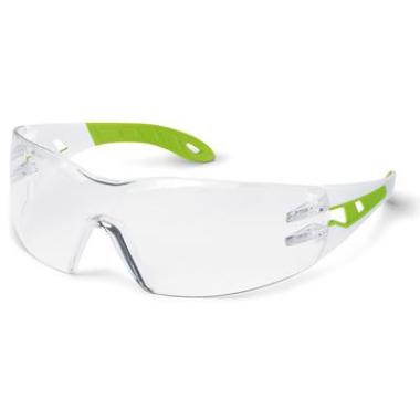 Uvex pheos s 9192-725 veiligheidsbril wit/lime