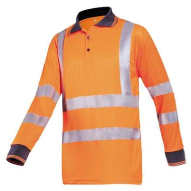 Sioen 3883 Olgiata poloshirt fluo oranje