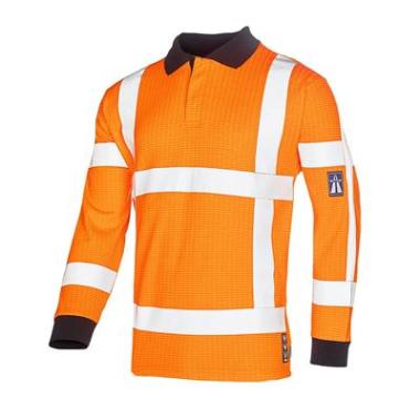 Sioen 610A Dronten poloshirt fluo oranje