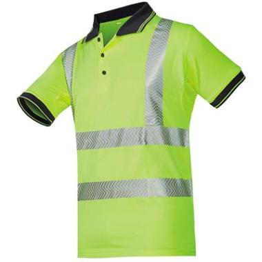 Sioen 3881 Tiola poloshirt fluo geel
